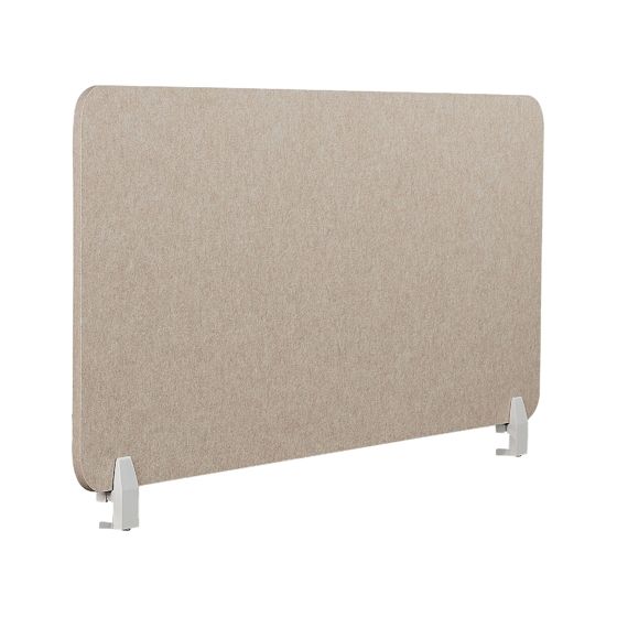 Skiljevägg för skrivbord SPLIT 120 x 50 cm Beige