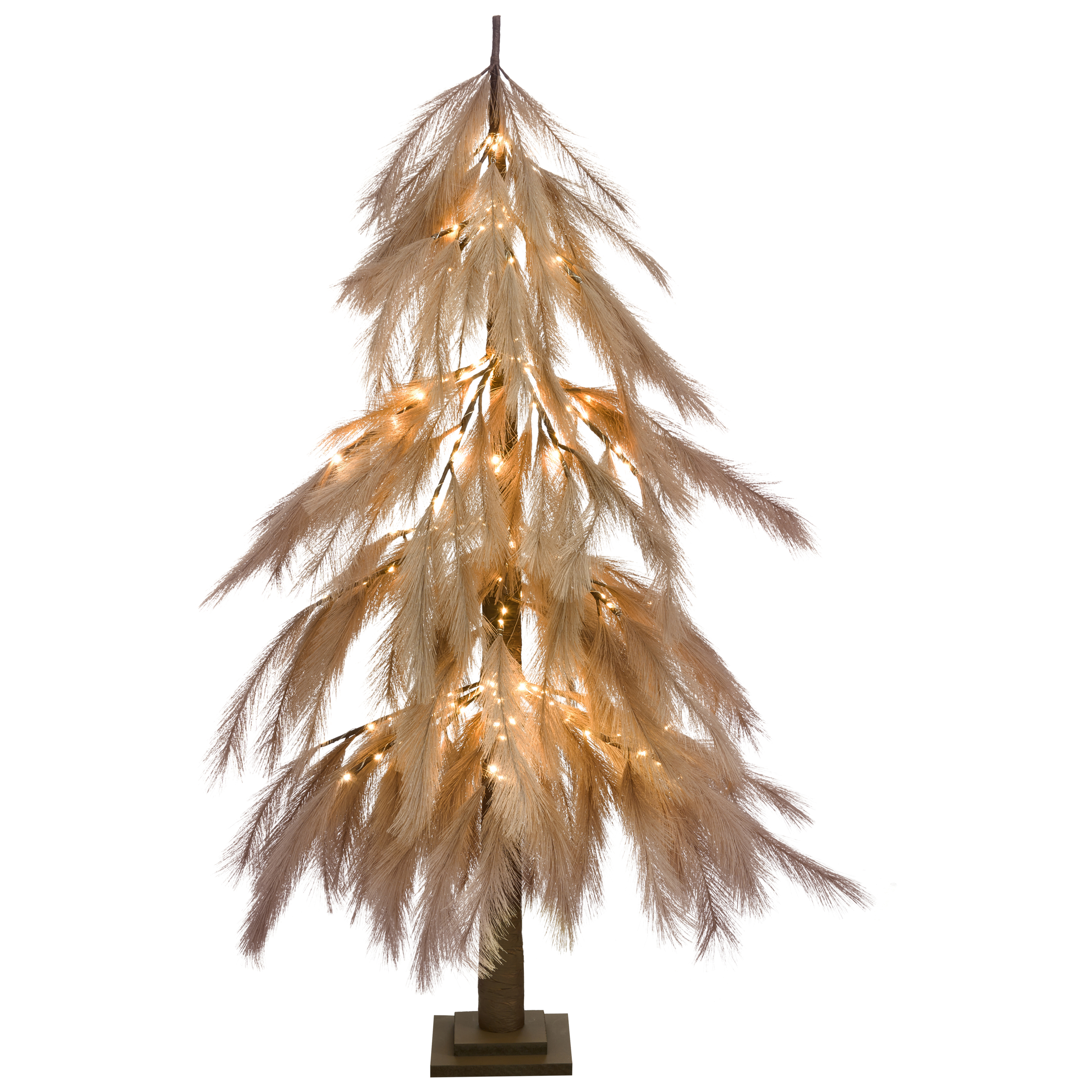 Utomhusdekoration LED BIFROST 123 cm Julgran Beige