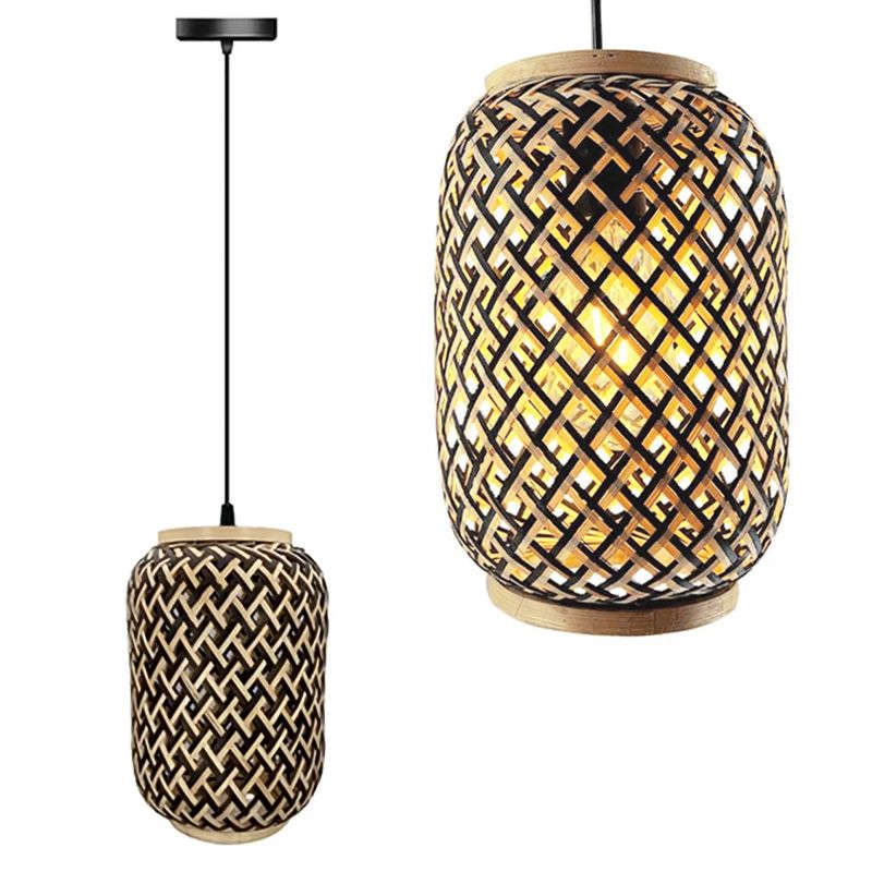 TOOLIGHT hängande taklampa APP1424-1CP Beige 24x16x24cm