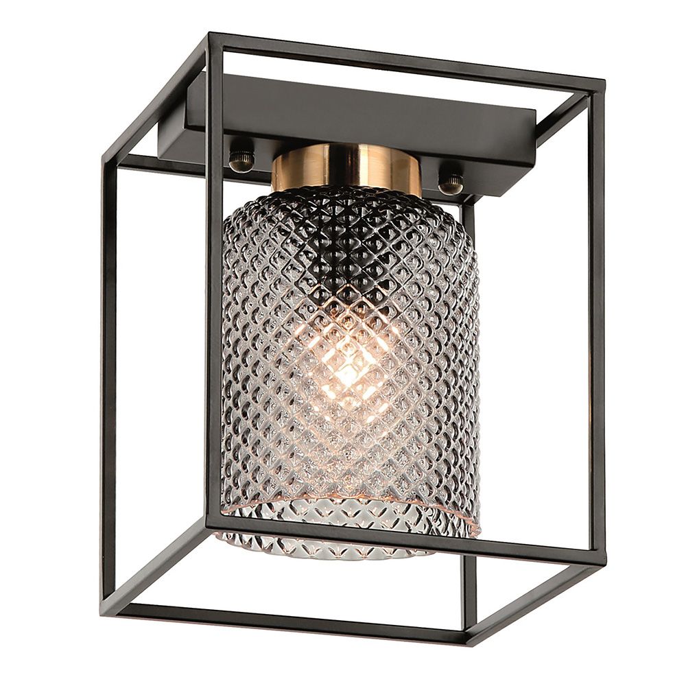TOOLIGHT taklampa APP1264-1C Svart 20x16,5x20cm