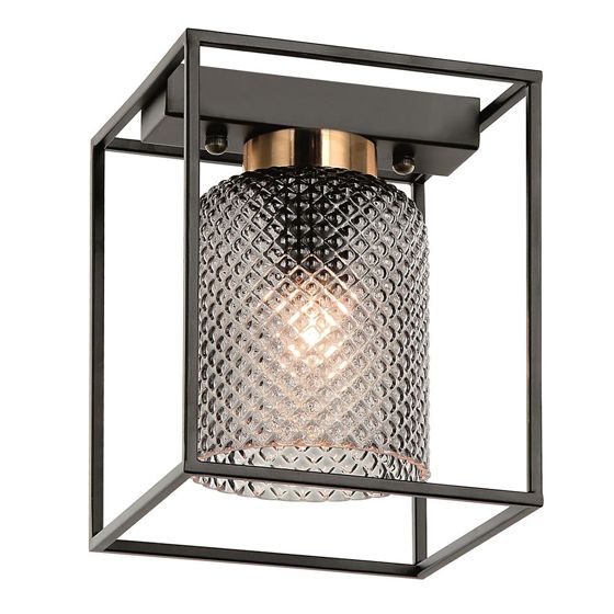 TOOLIGHT taklampa APP1264-1C Svart 20x16,5x20cm