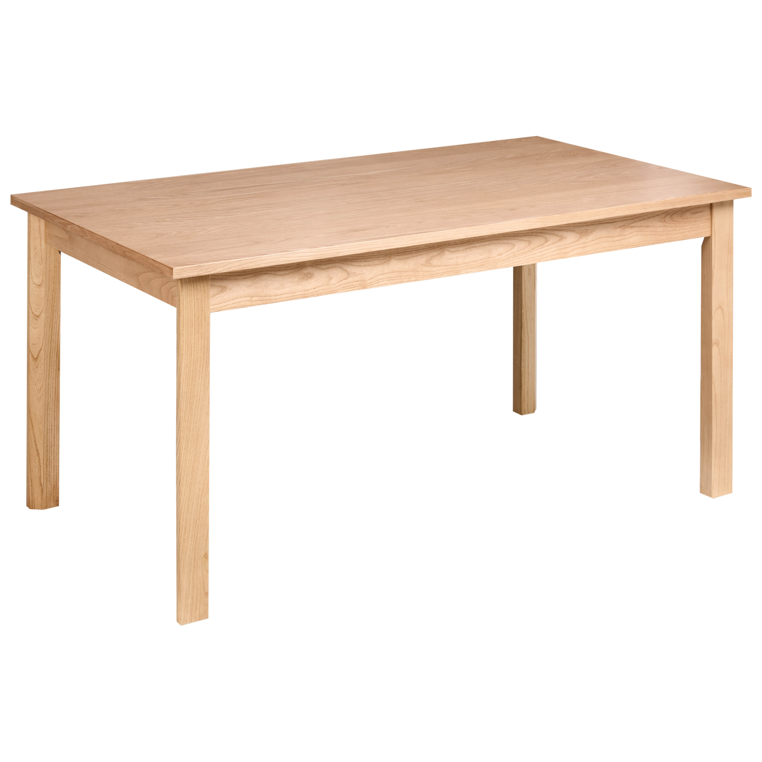 Matbord GISELA Ljus ekfanér 160 cm 90 cm