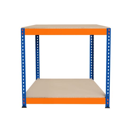 S-Rax skrivbord i 2 nivåer - 90 cm x 60 cm x 90 cm