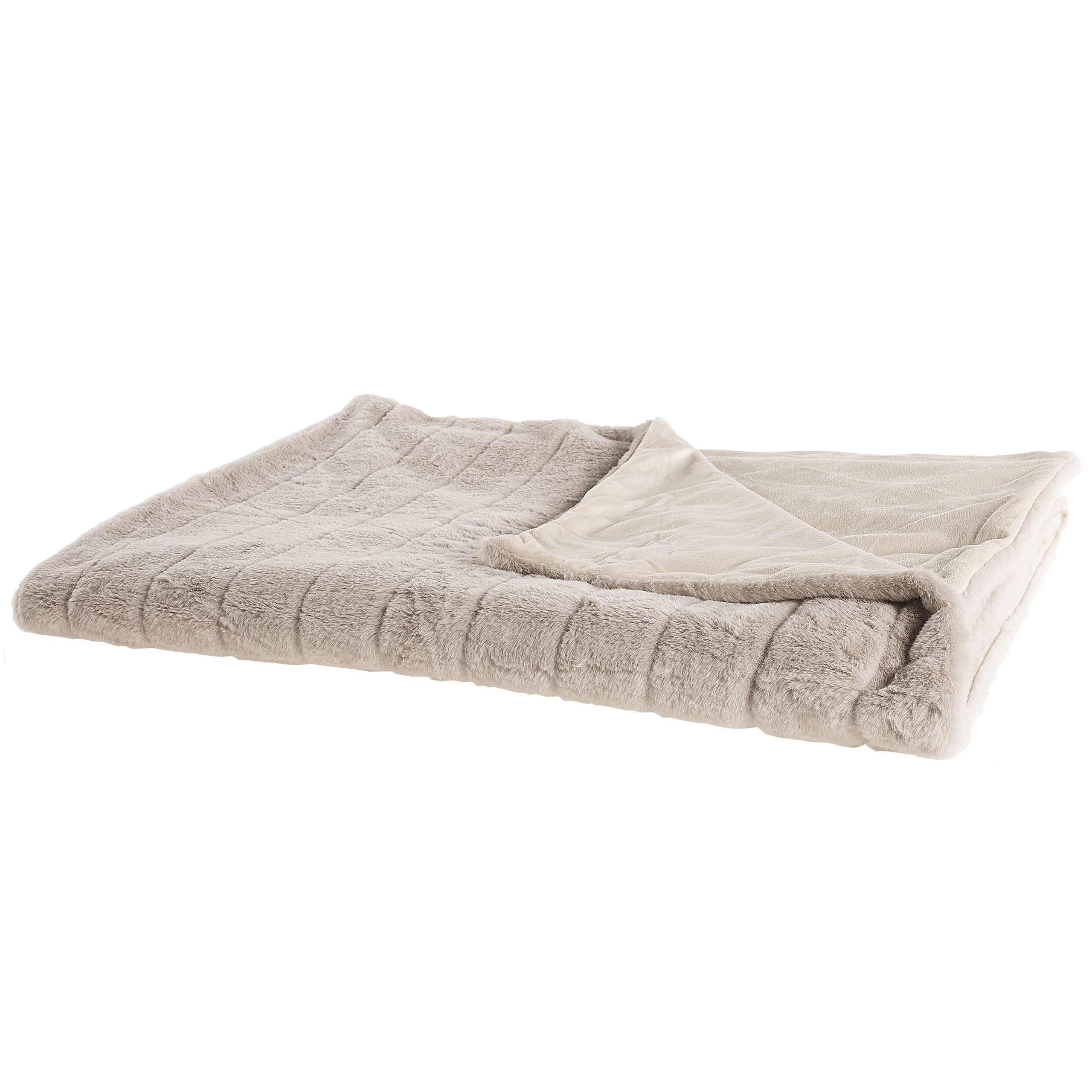 Pläd LABYAR 180 x 220 cm Beige