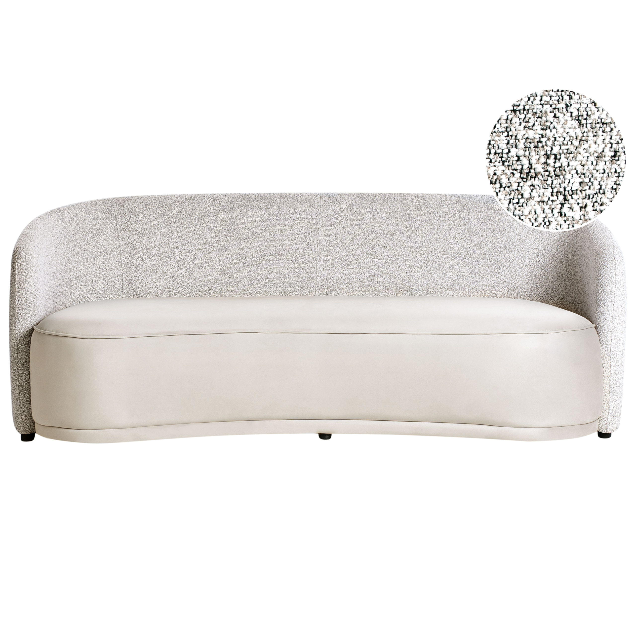 Soffa 3-sits ROSET Ljusbeige