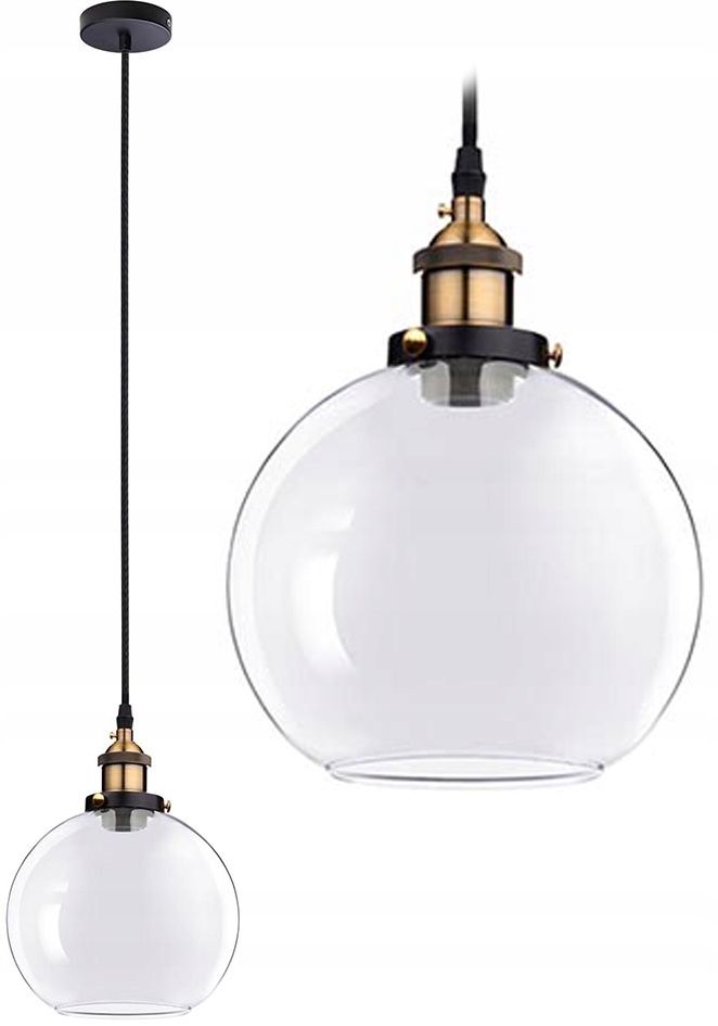 TOOLIGHT hängande taklampa APP044-1CP VERTO B Transparent 108x19x108cm
