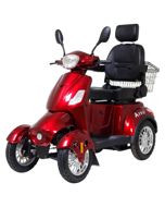 Arvo Promenadscooter P400 Röd