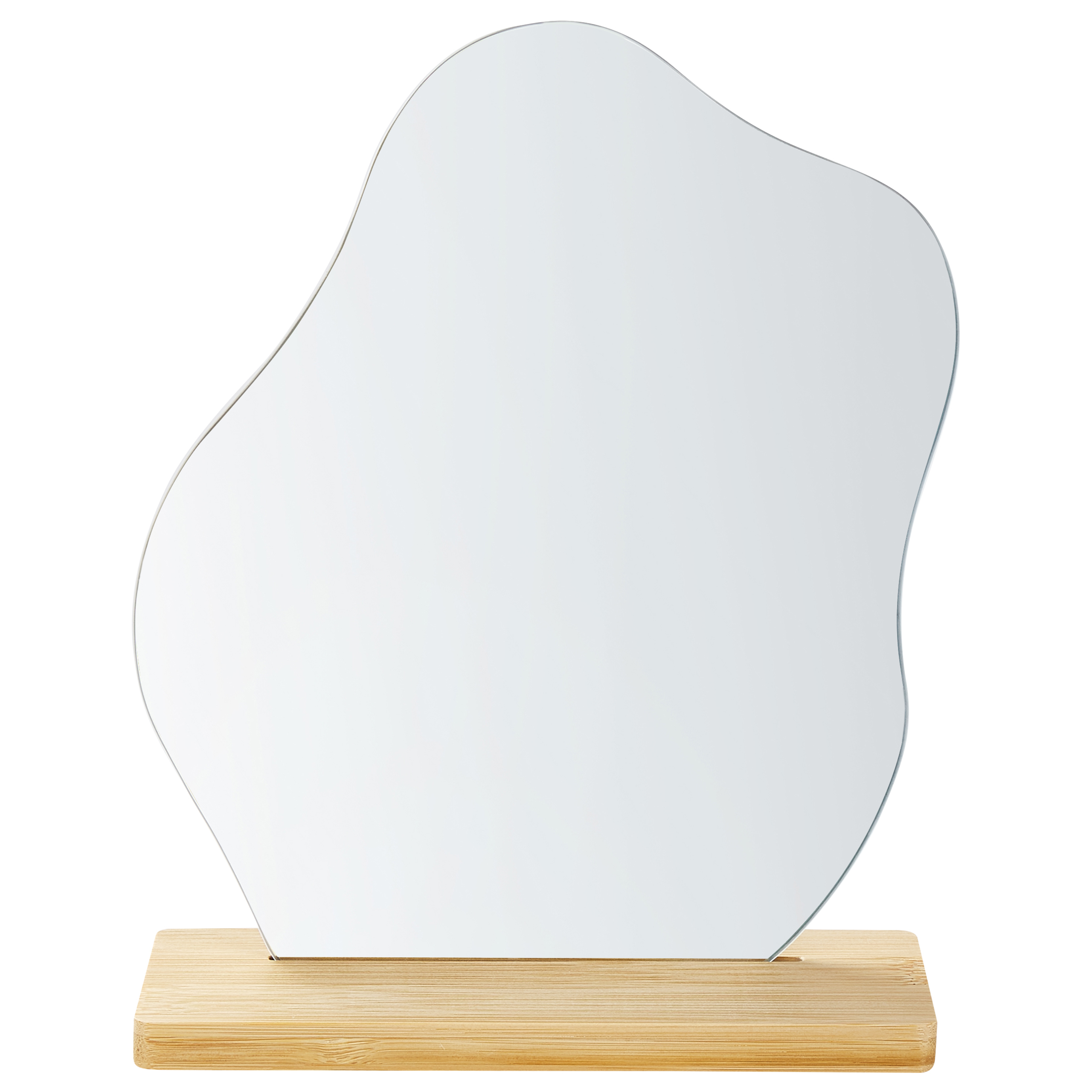 Golvspegel LOZERE 19 cm 22 cm Bambu Ljusbrun