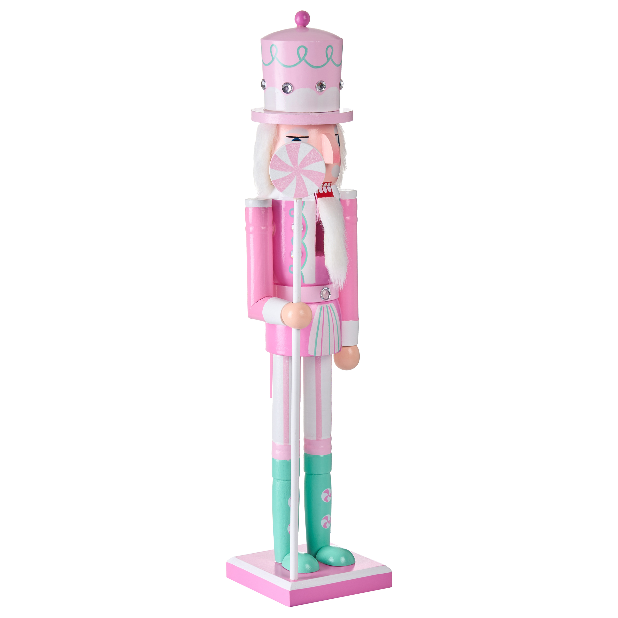 Prydnadsfigur DALALVEN 50 cm Nötknäckare Rosa