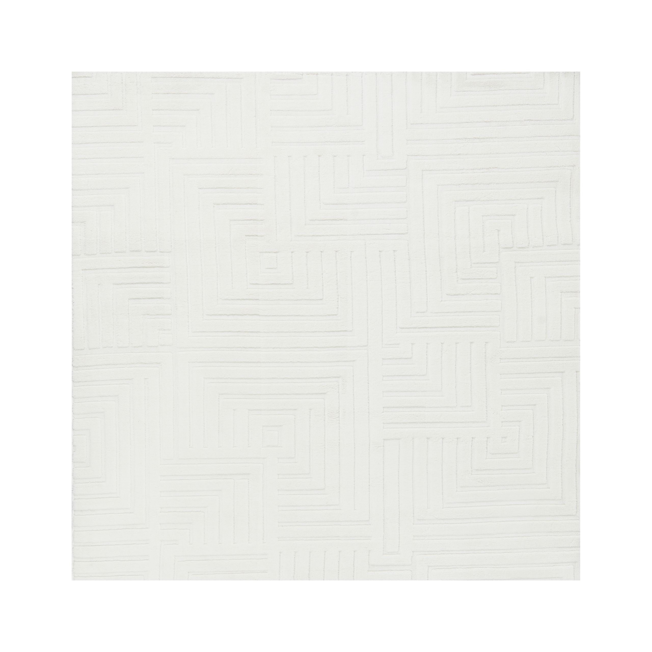 Matta TAMIREL Off-White 160 x 160 cm
