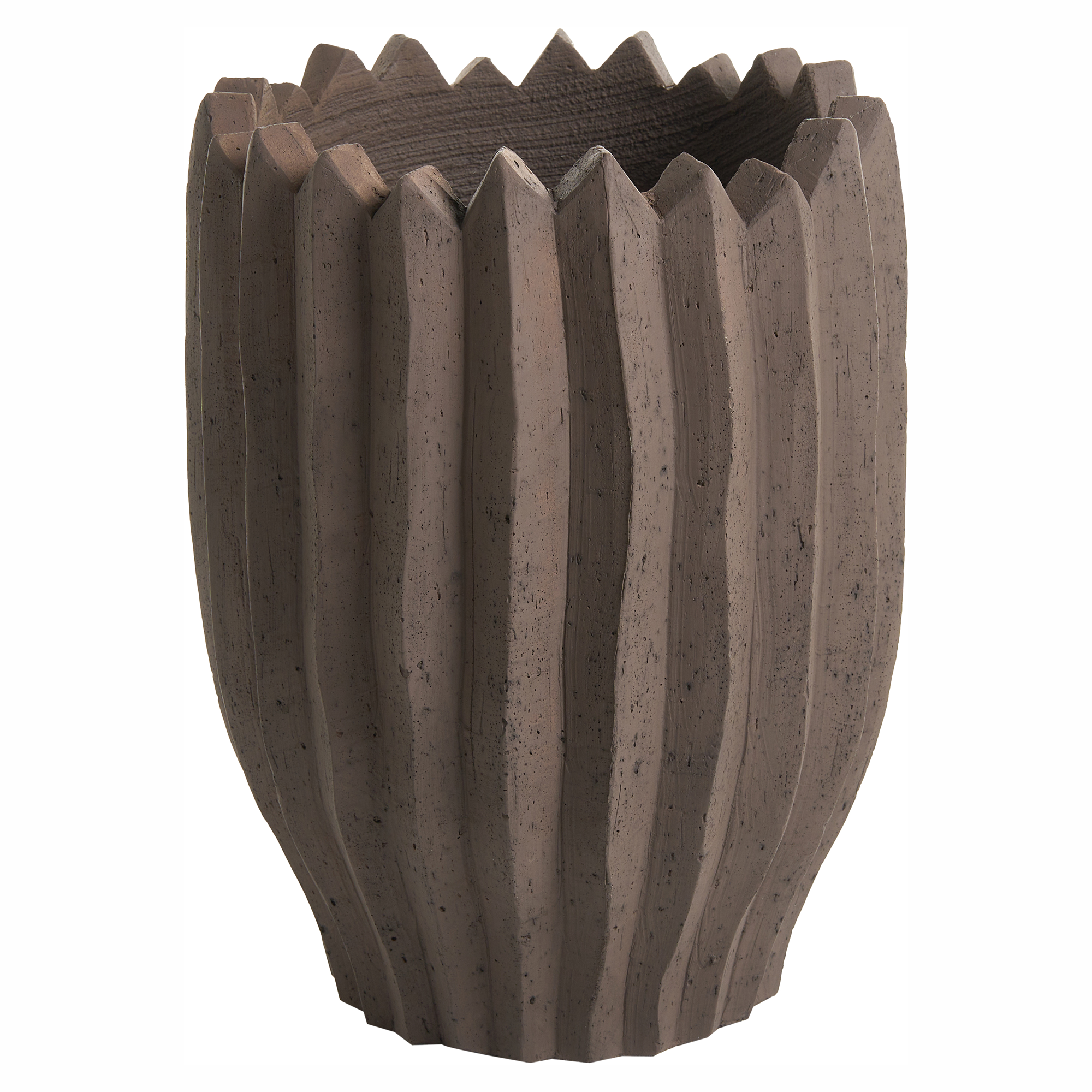 Blomkruka ATTERSEE 33 cm Mörkbrun