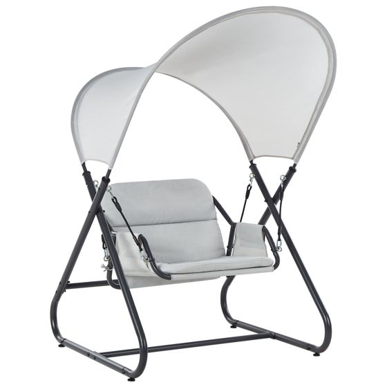 Hammock SOLAGNA Metall Ljusgrå