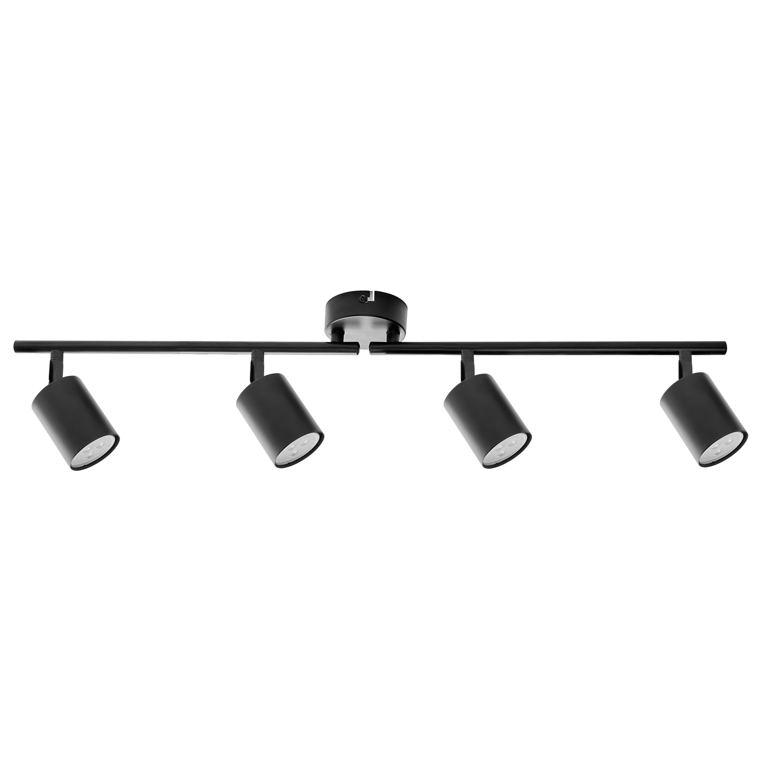 Spotlight med 4 lampor NYANDO Metall Svart