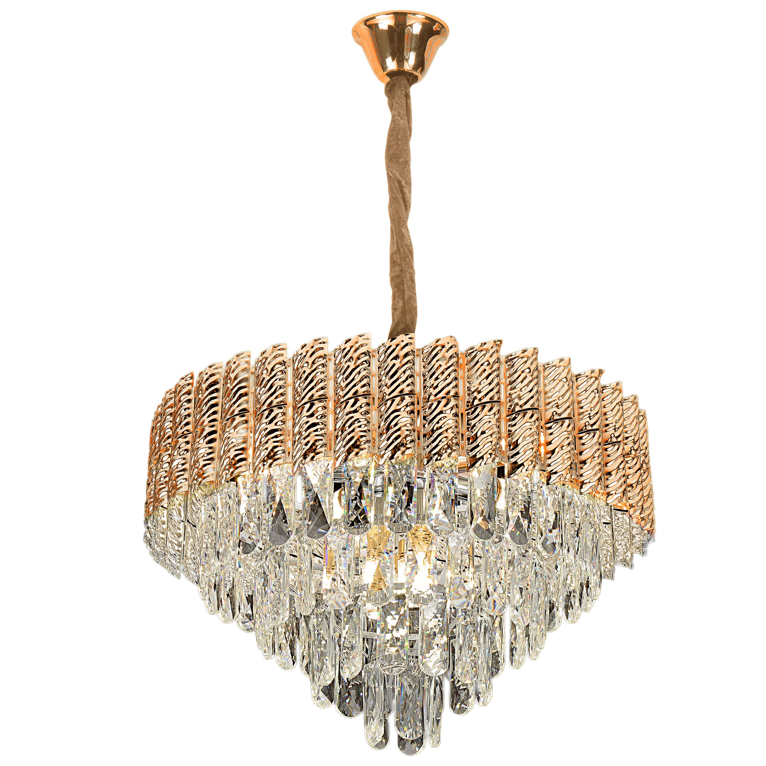 TOOLIGHT hängande taklampa G054-CP 50cm Guld 85x47x33cm