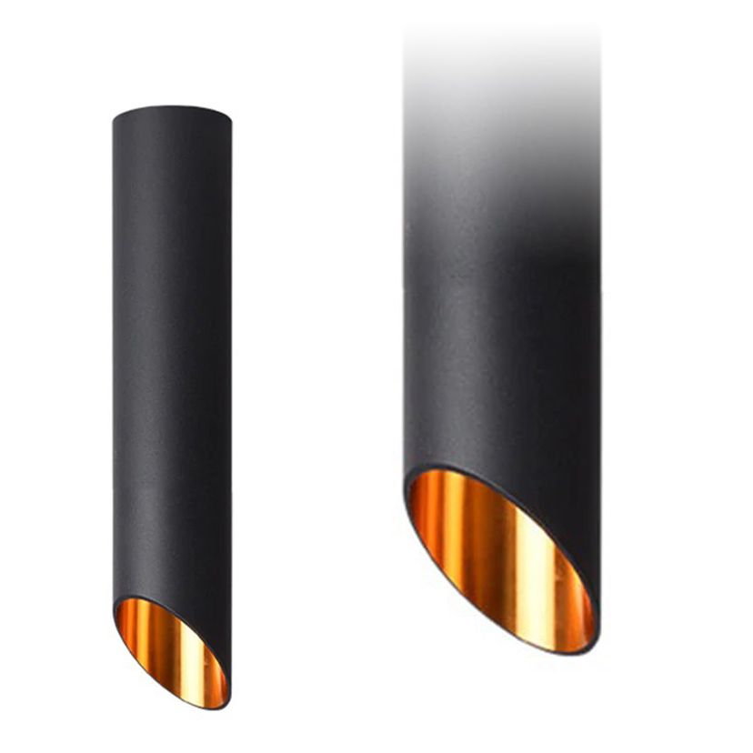TOOLIGHT taklampa APP572-1C 30CM Svart/Guld 30x6x30cm
