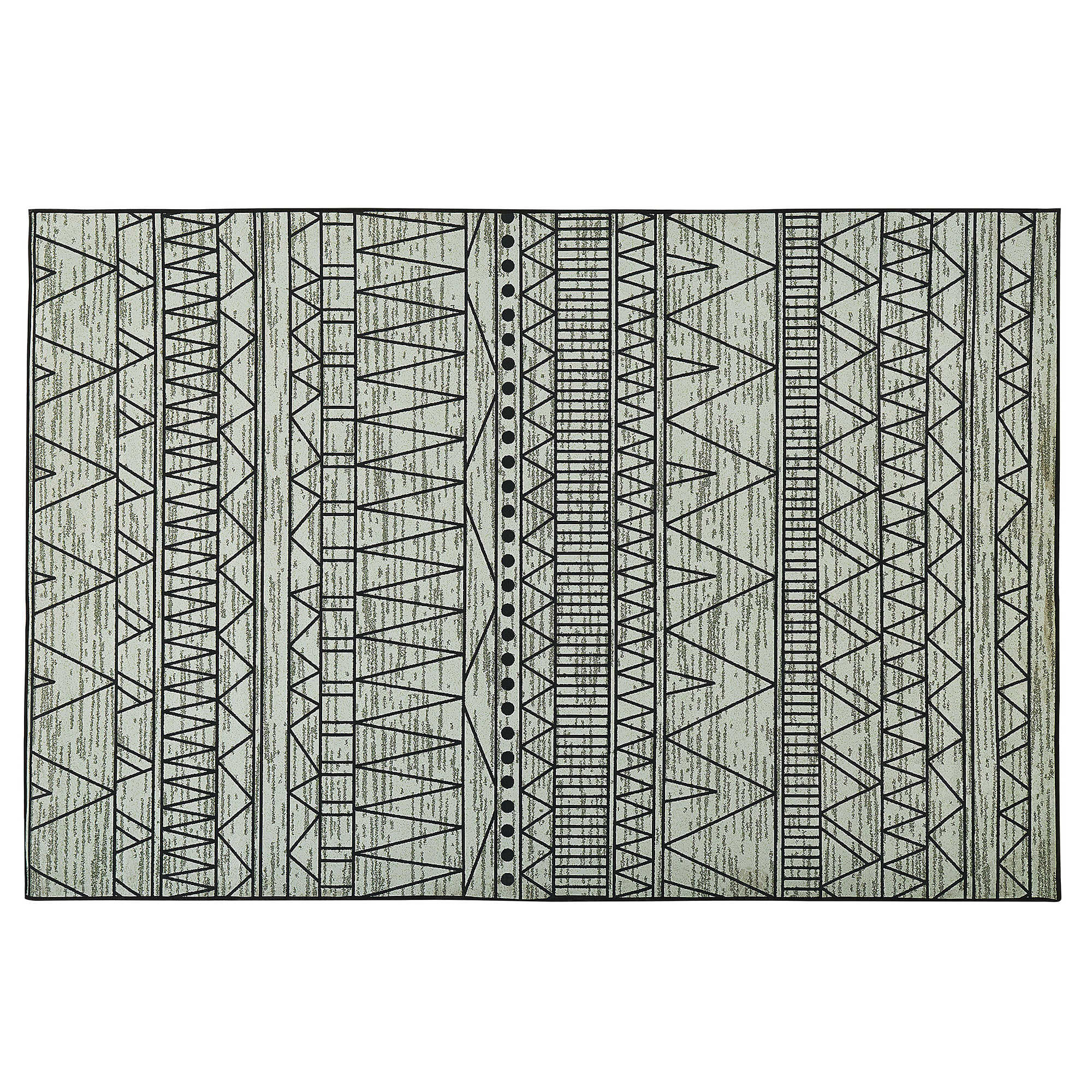 Matta KEBAN Svart 160 x 230 cm