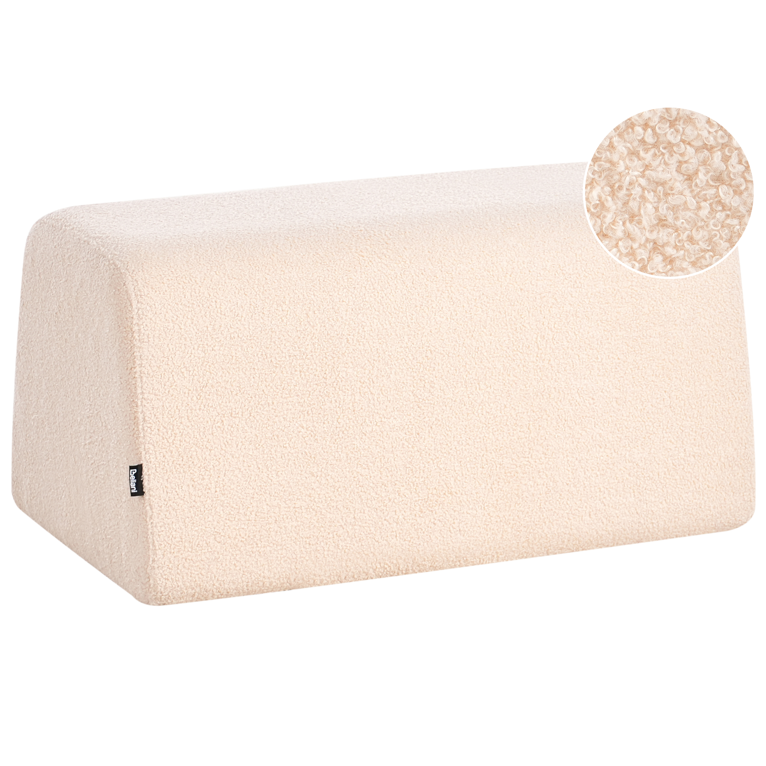 Sittpuff SINCLAIR Bouclé Beige