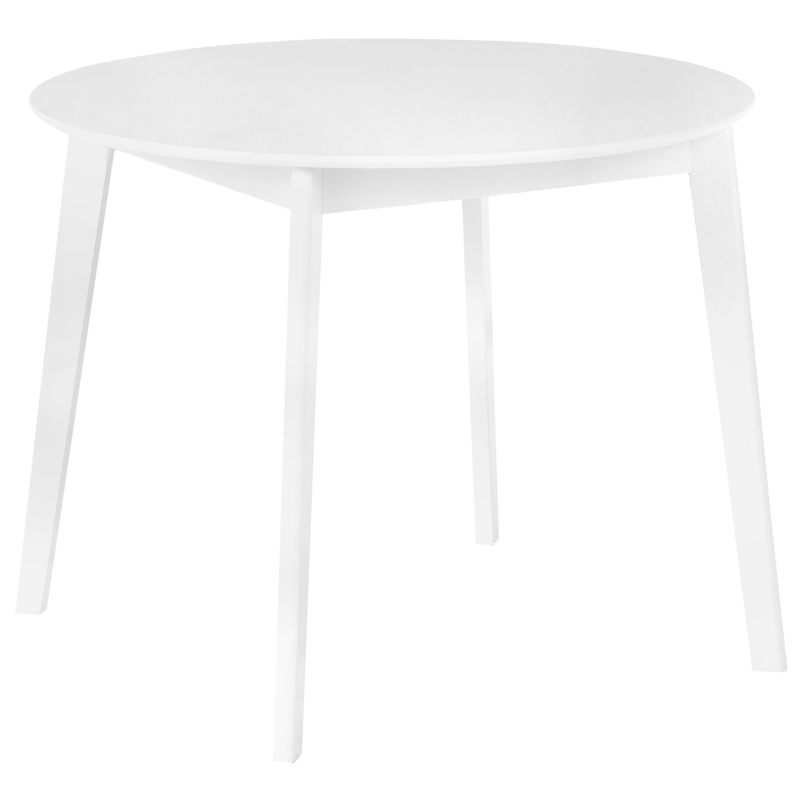 Matbord ROXBY Vit 100 cm 100 cm Furu