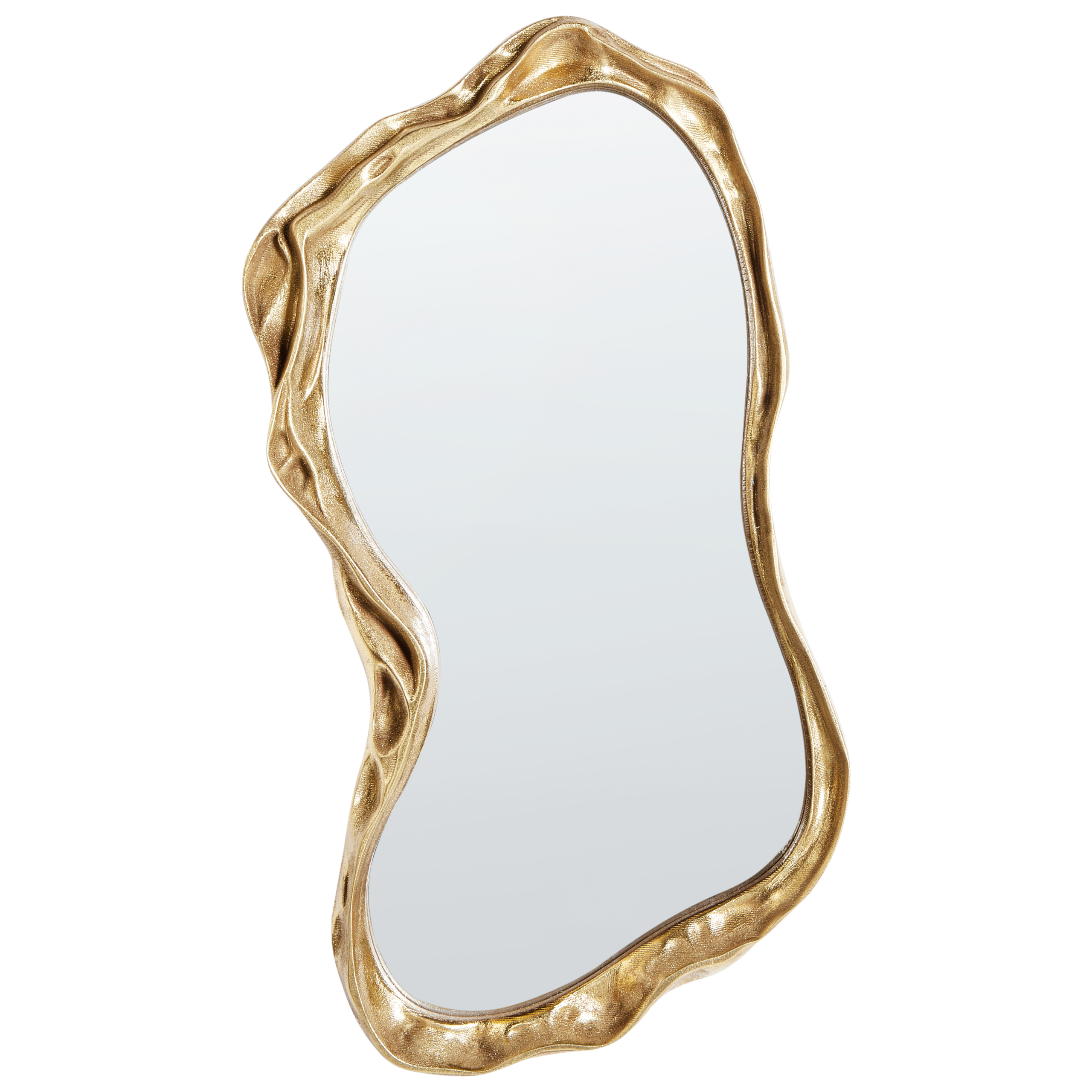 Väggspegel SERY 38 cm 75 cm Guld