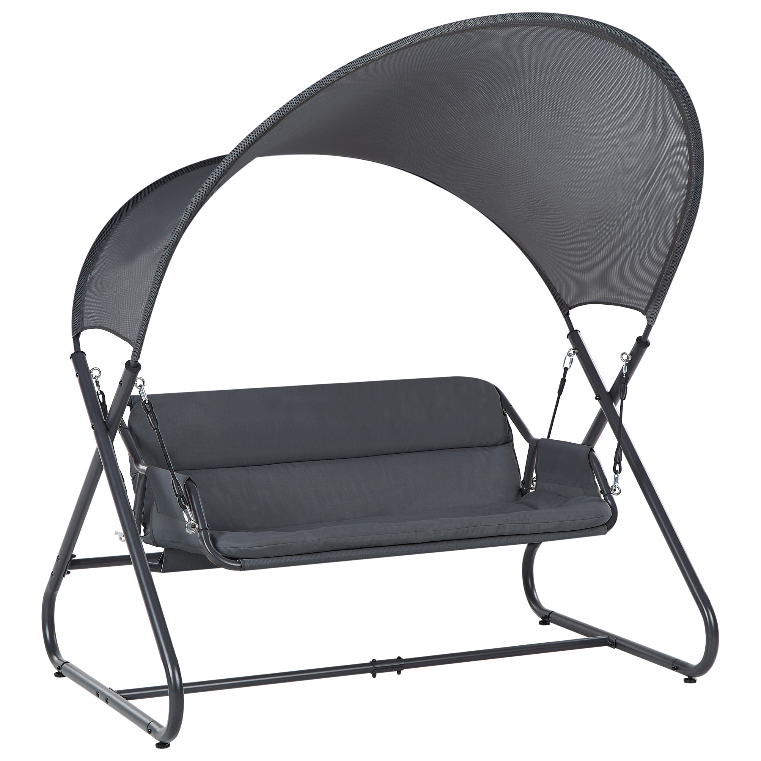 Hammock SOLAGNA Metall Mörkgrå