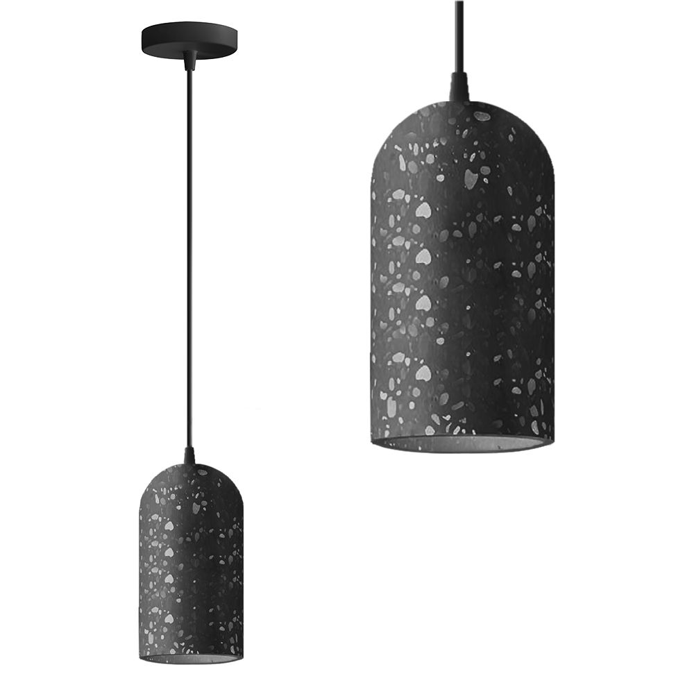 TOOLIGHT hängande taklampa APP997-1CP Svart 17,5x9,5x85cm
