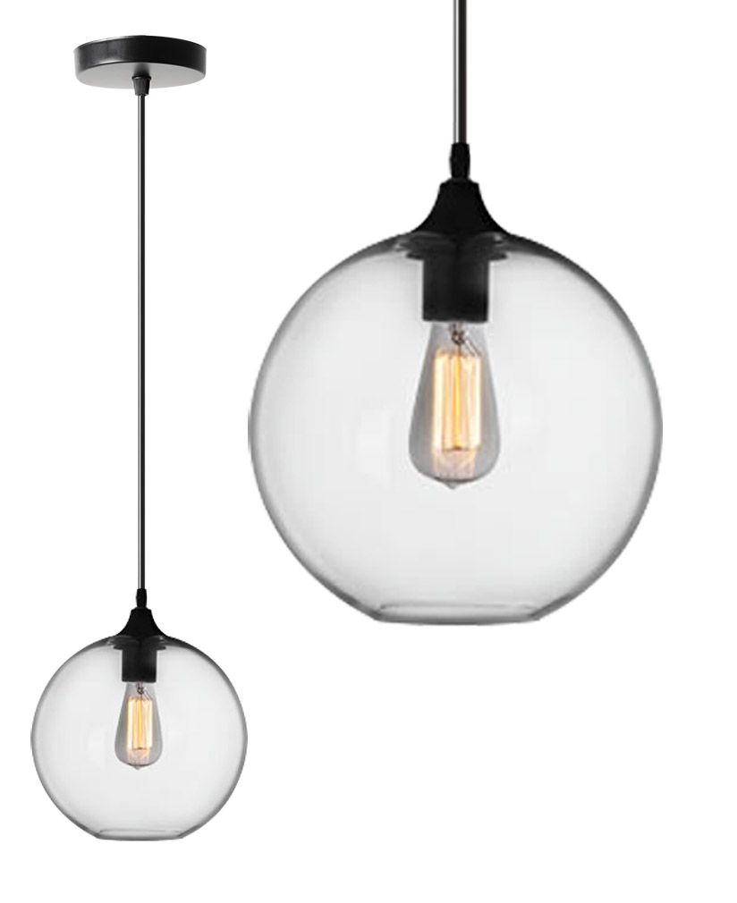 TOOLIGHT hängande taklampa APP311-1CP Svart 20x20x20cm