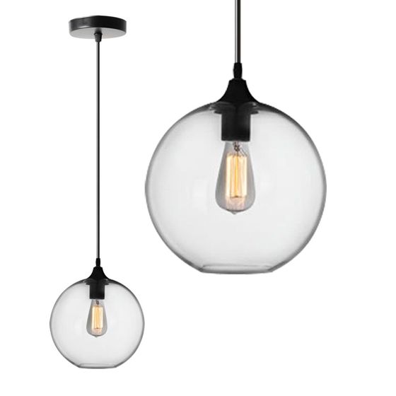 TOOLIGHT hängande taklampa APP311-1CP Svart 20x20x20cm