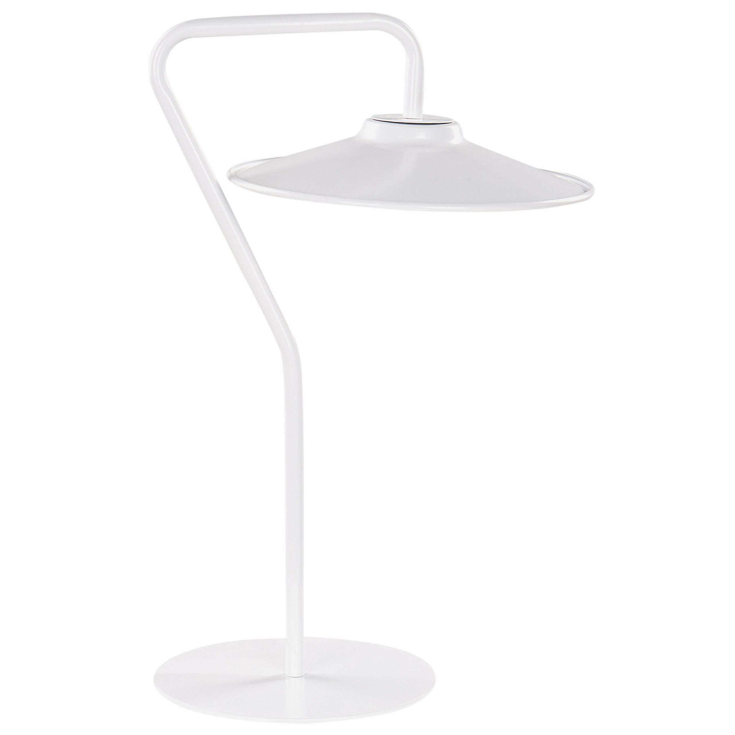 LED-bordslampa GALETTI Metall Vit