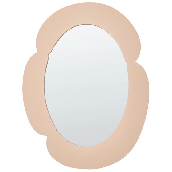 Väggspegel ALVENA 60 cm x 80 cm Beige