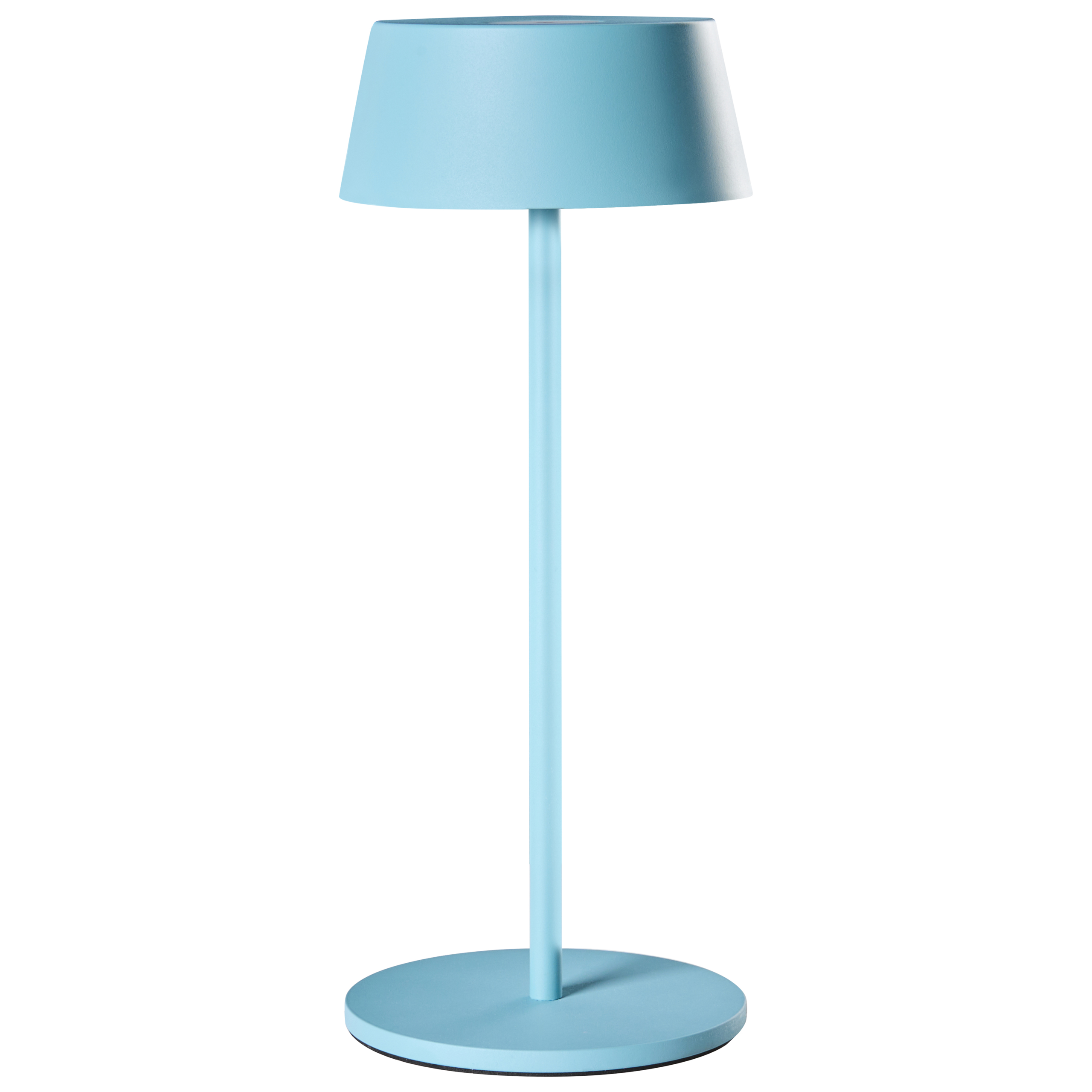 Trådlös LED-bordslampa GUDER med dimmer Metall Blå