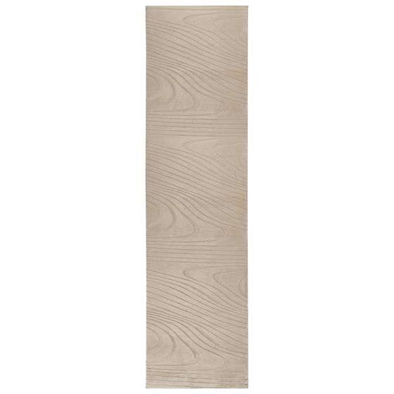 Fuskpälsmatta ONTAKE Beige 80 x 300 cm