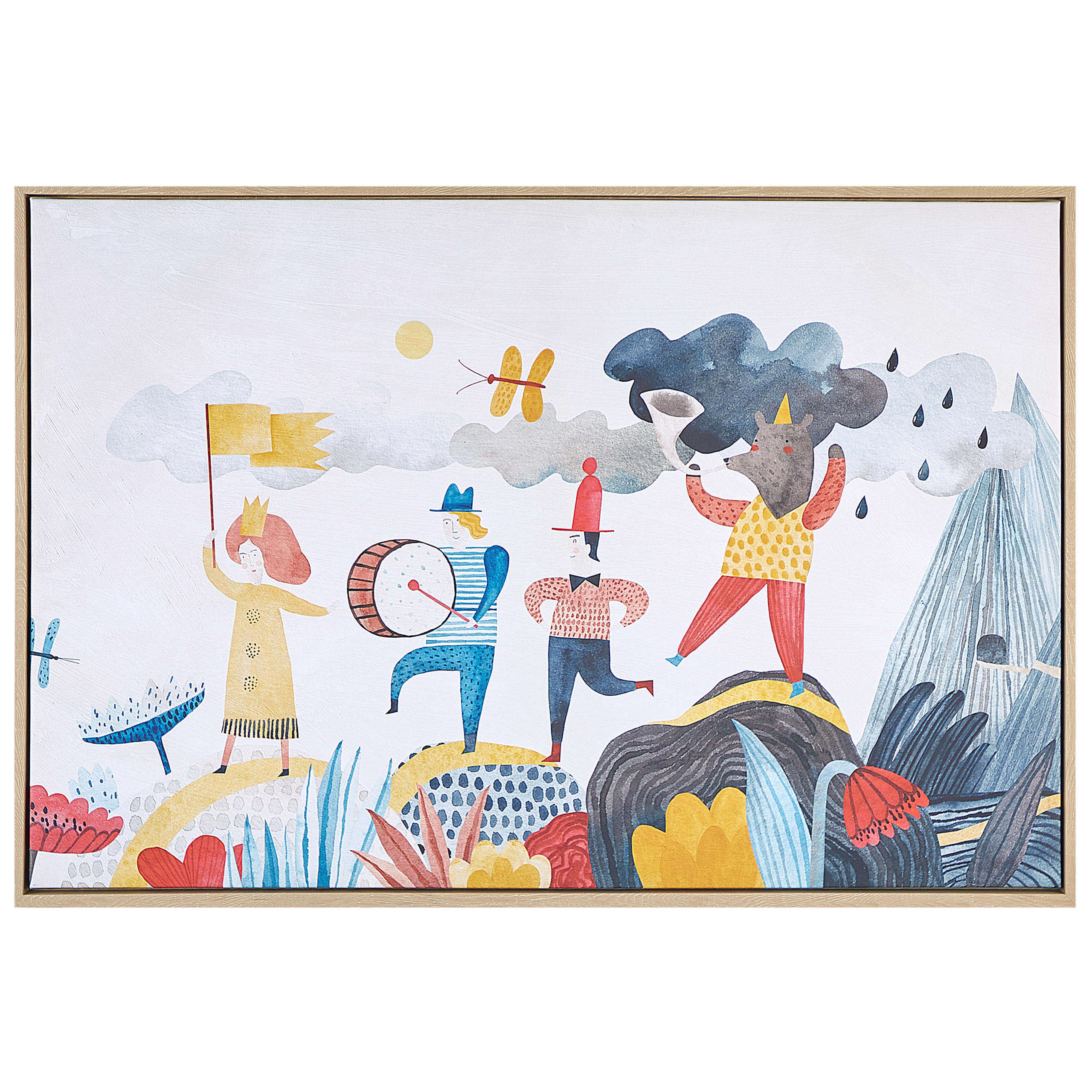 Tavla BIBBIENA 63 x 99 cm Barnmotiv Flerfärgad