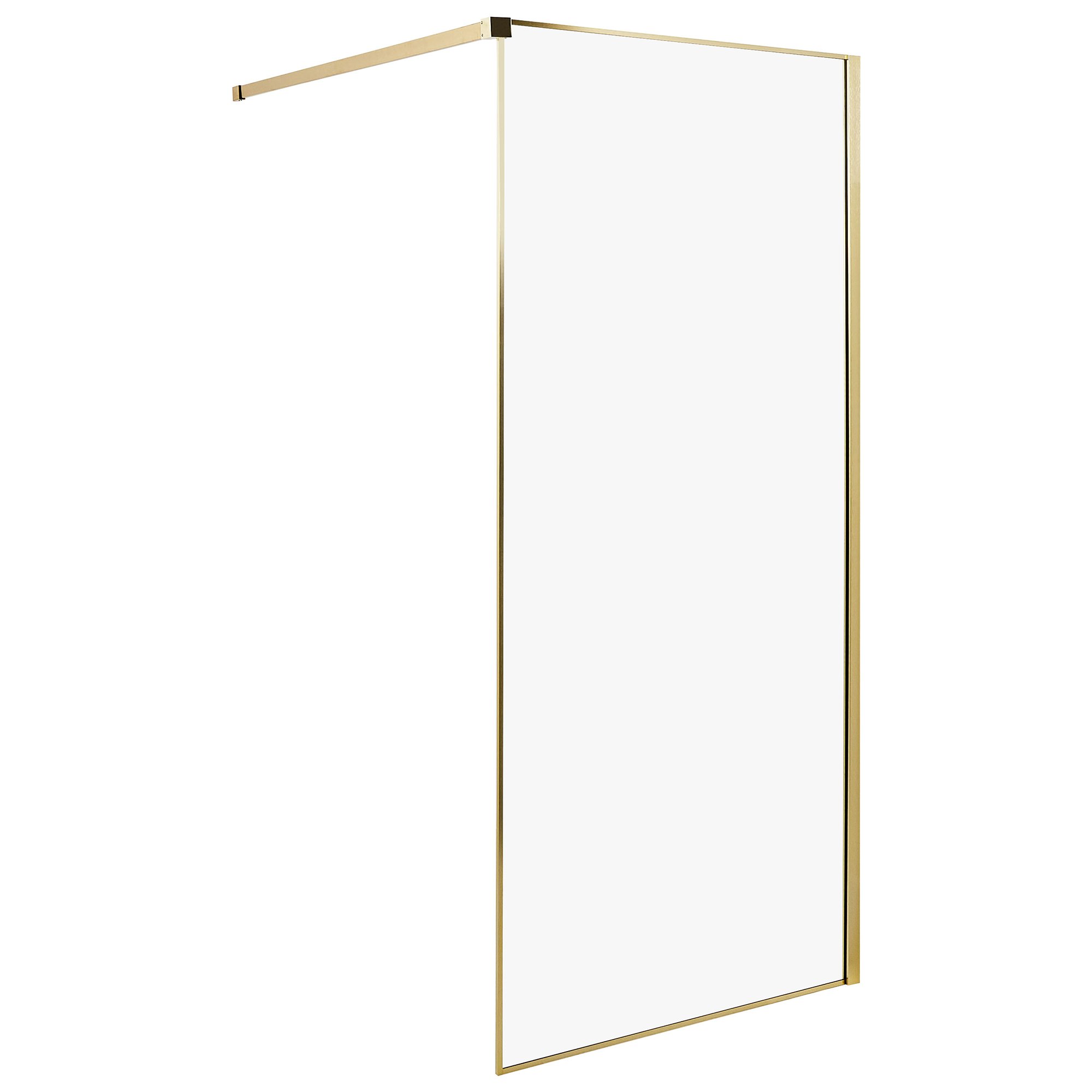 Duschskärm WASPAM 900 x 1900 mm Guld