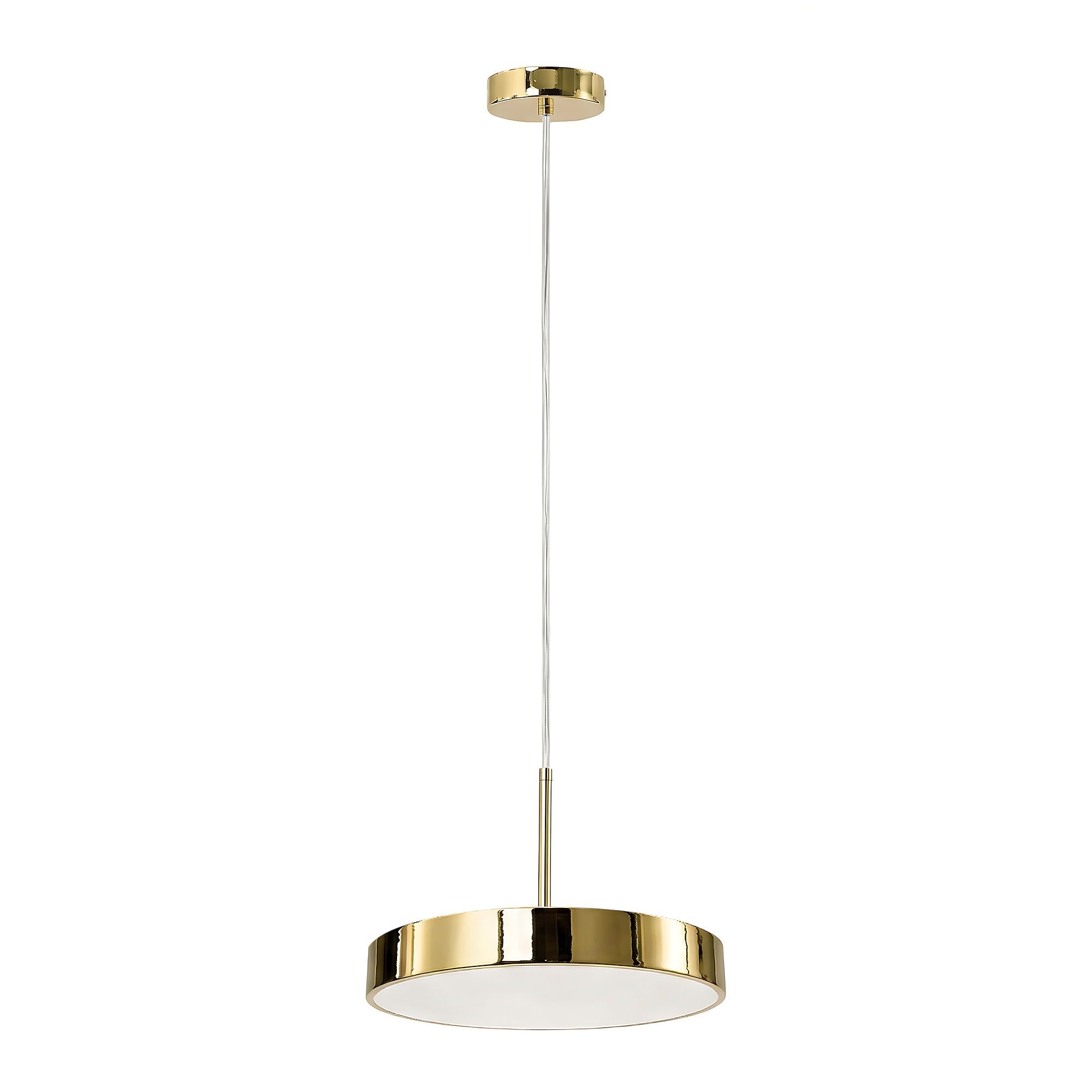 TOOLIGHT hängande taklampa APP1686-1CP LED Guld 30x30x62cm