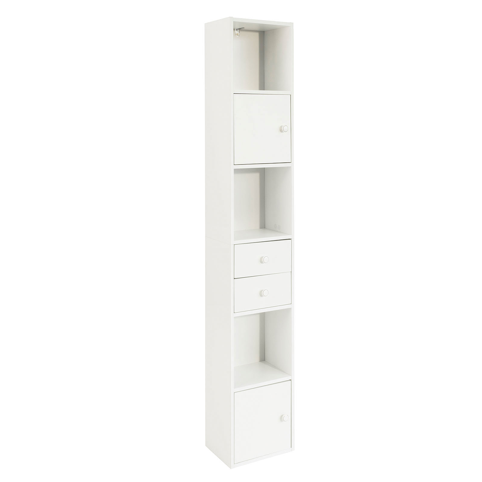 SoBuy Bokhylla med 3 hyllor, Brickhylla, STR10-W