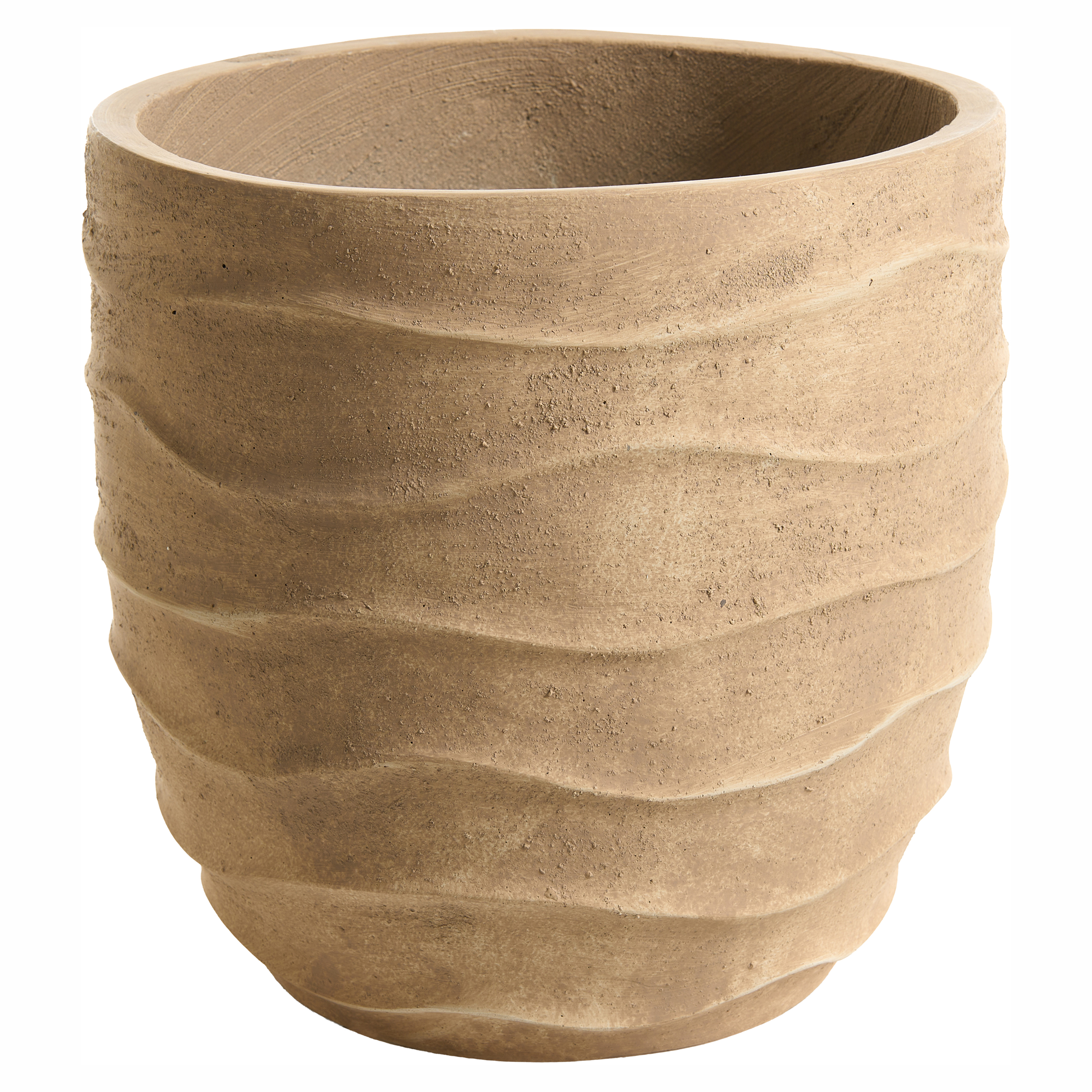 Blomkruka SAMNAUN 39 cm Beige