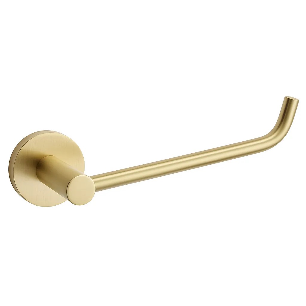 REA Toalettpappershållare 5609 LEO Borstat Guld, 17,5x7x5cm