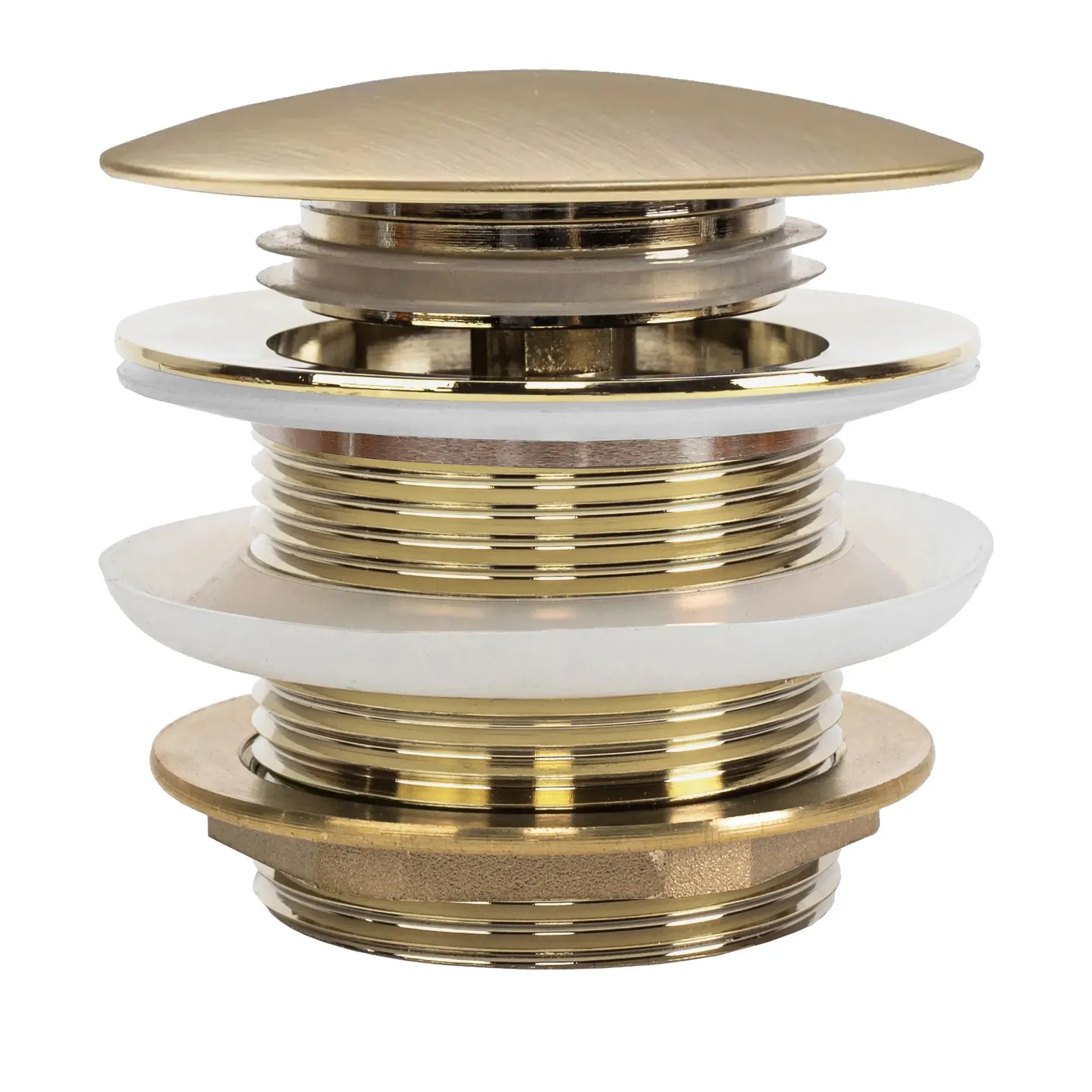 REA Badkarspropp Borstat Guld, 7x7x6cm