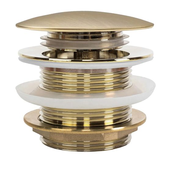 REA Badkarspropp Borstat Guld, 7x7x6cm