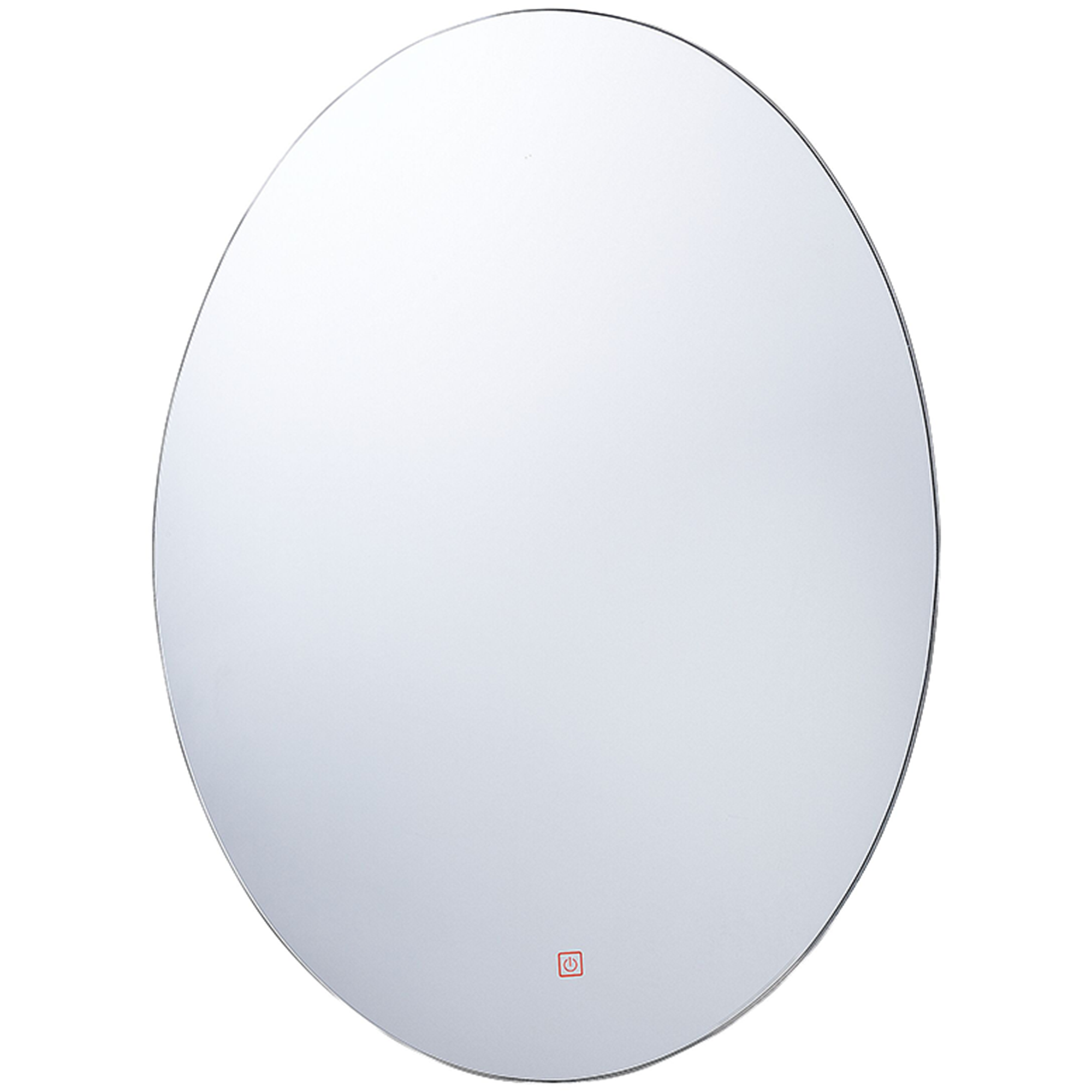 Badrumsspegel med LED MAZILLE 60 cm 80 cm Silver