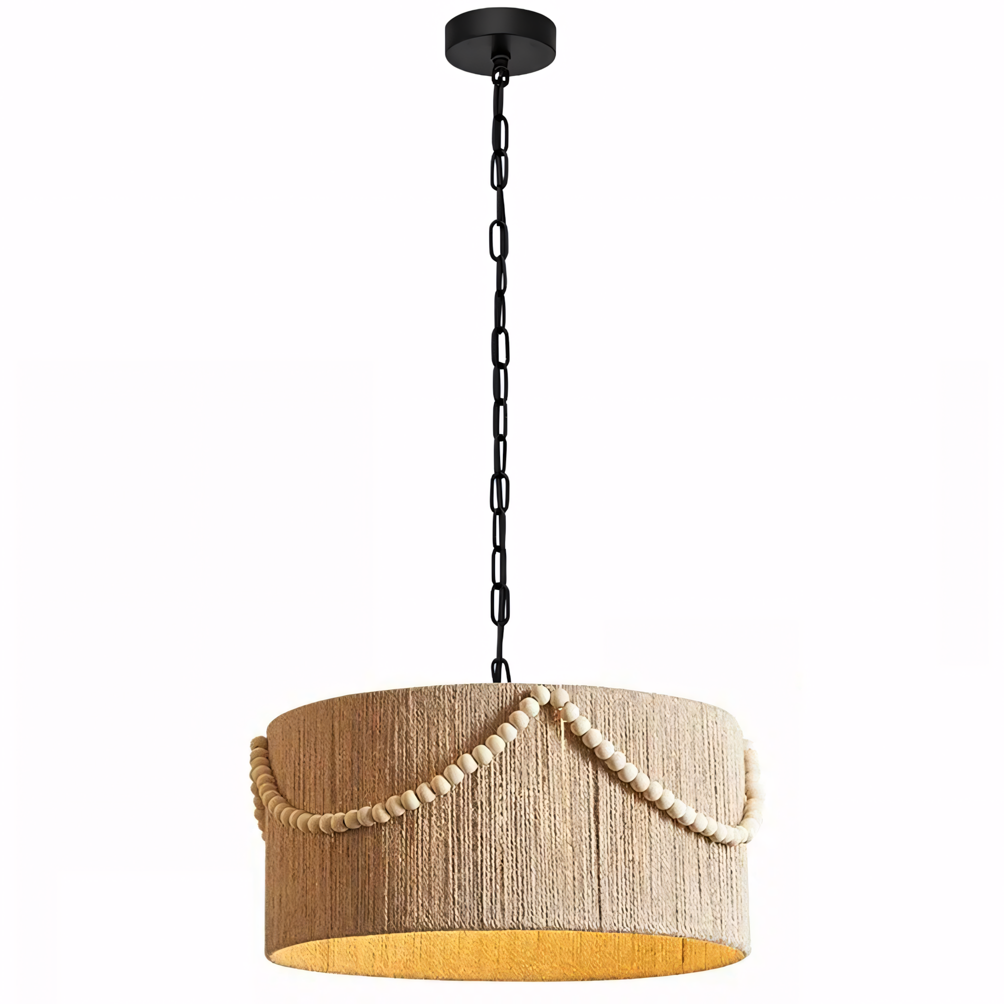 TOOLIGHT hängande taklampa APP1741-1CP 40cm Svart 40x40x95cm
