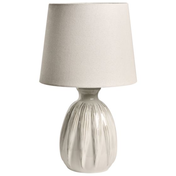 Bordslampa AGUAN Keramik Ljusbeige