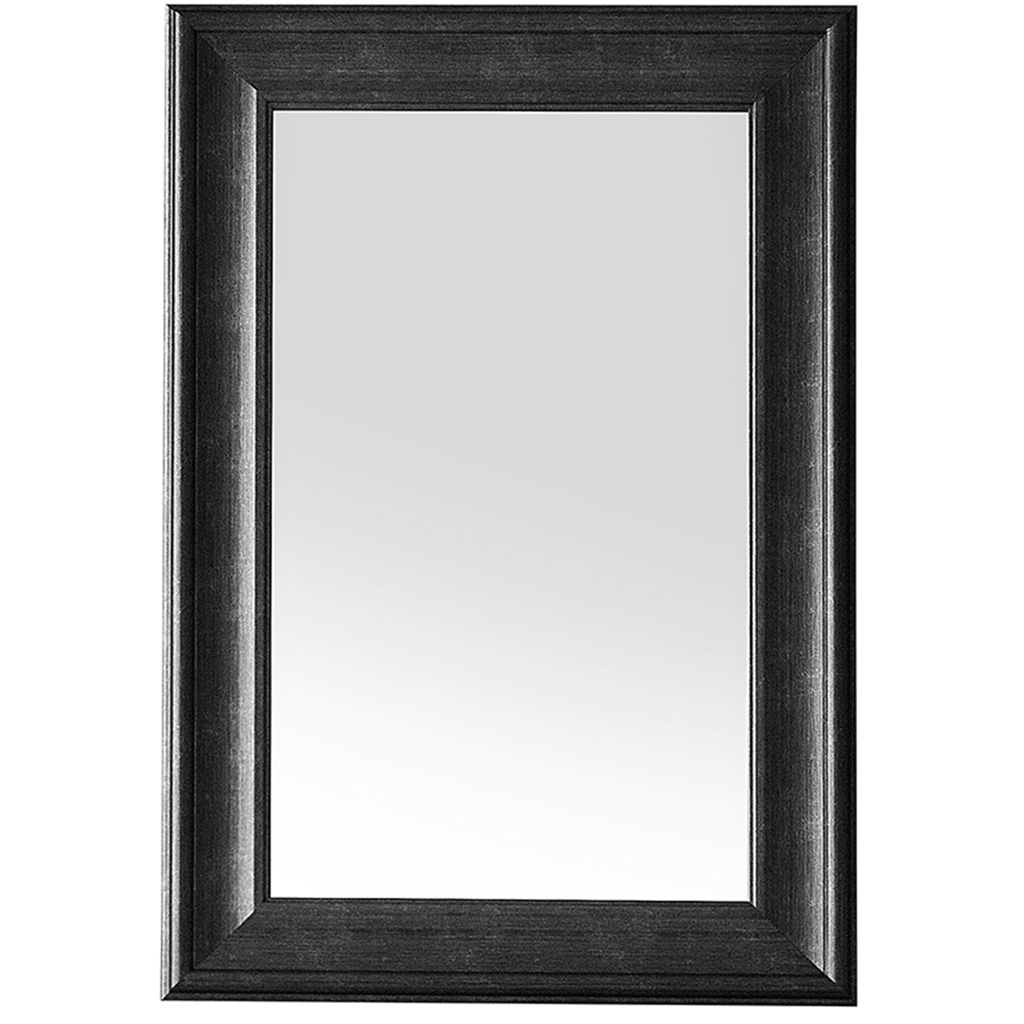 Väggspegel LUNEL 60 cm 90 cm Svart
