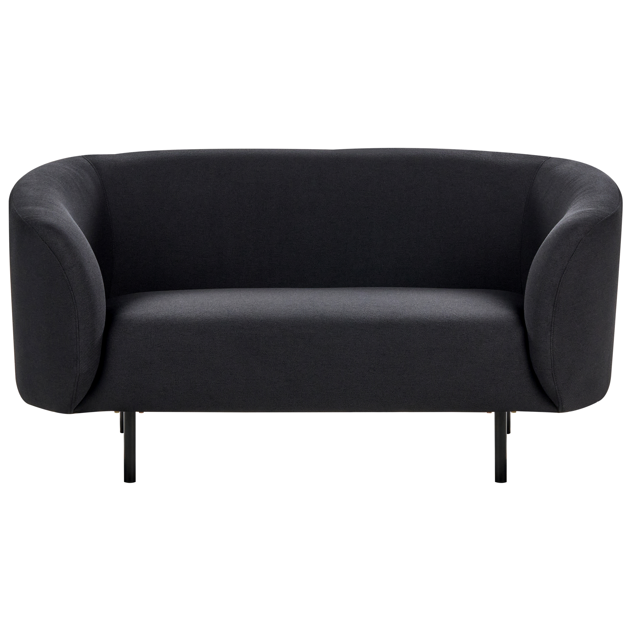 Soffa 2-sits LOEN Svart