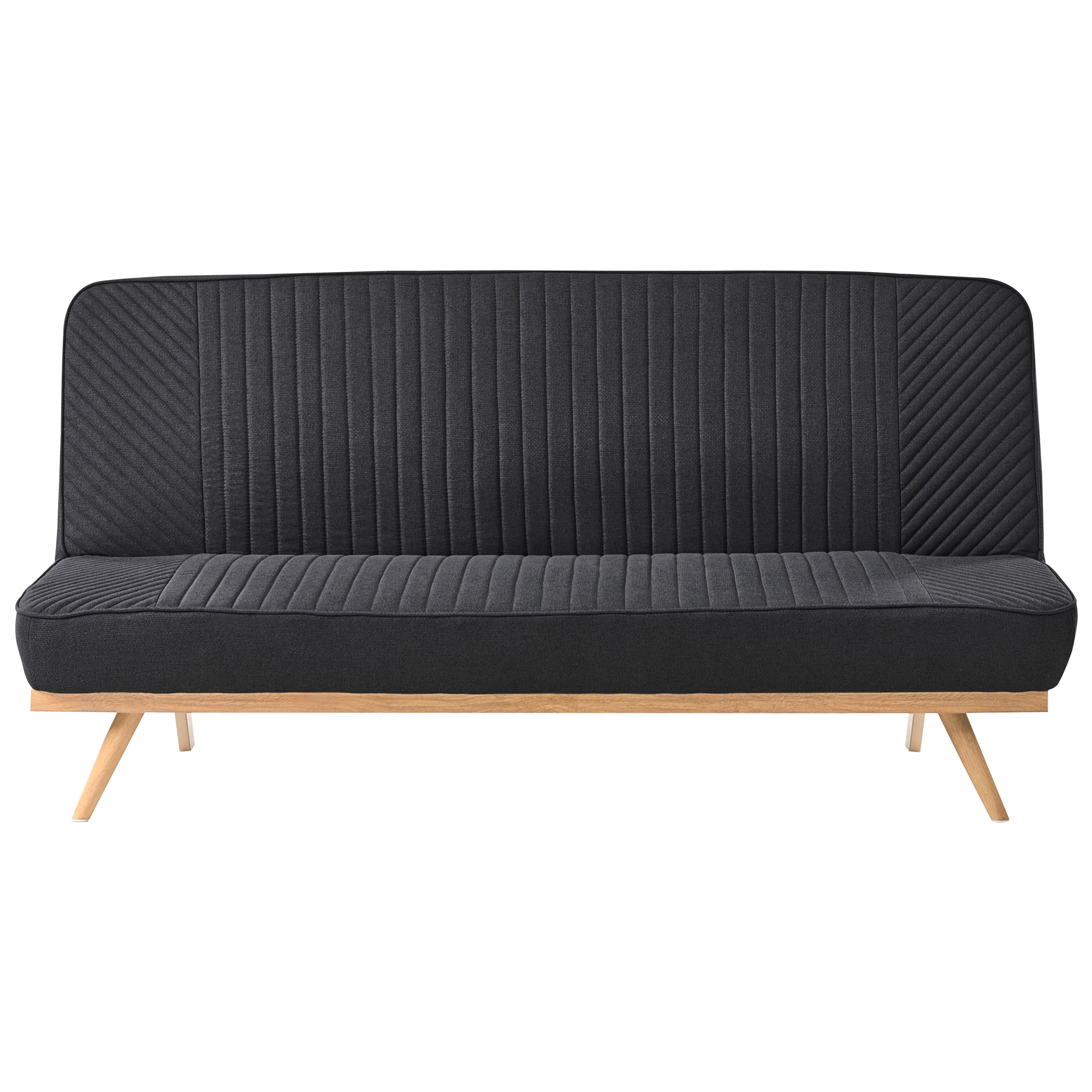 Bäddsoffa 2-sits KALFAFEL Svart