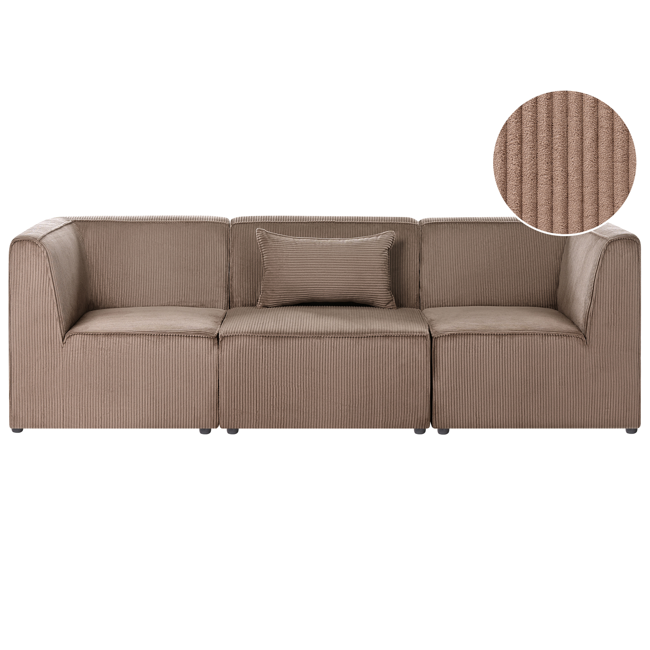 Modulsoffa 3-sits LEMVIG Manchester Mörkbeige