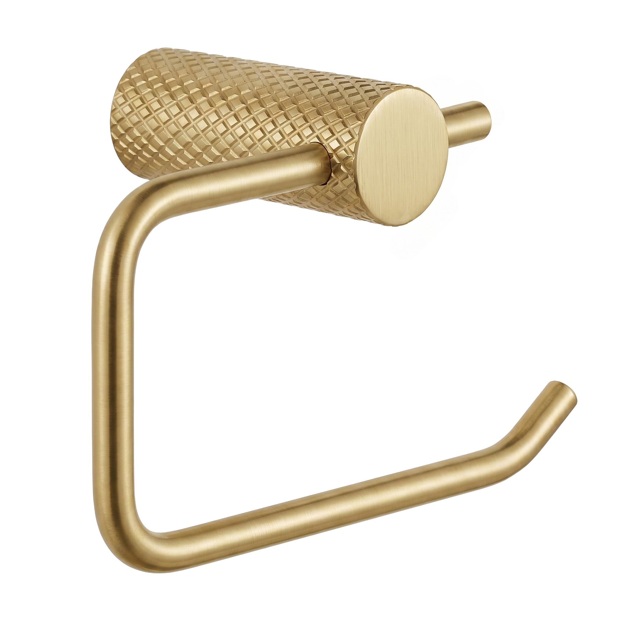 REA Toalettpappershållare A62309BG Borstat Guld, 7x14x9,5cm