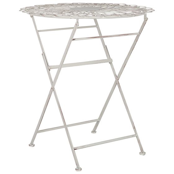 Bistrobord STIFFE 70 cm 70 cm Metall Vit