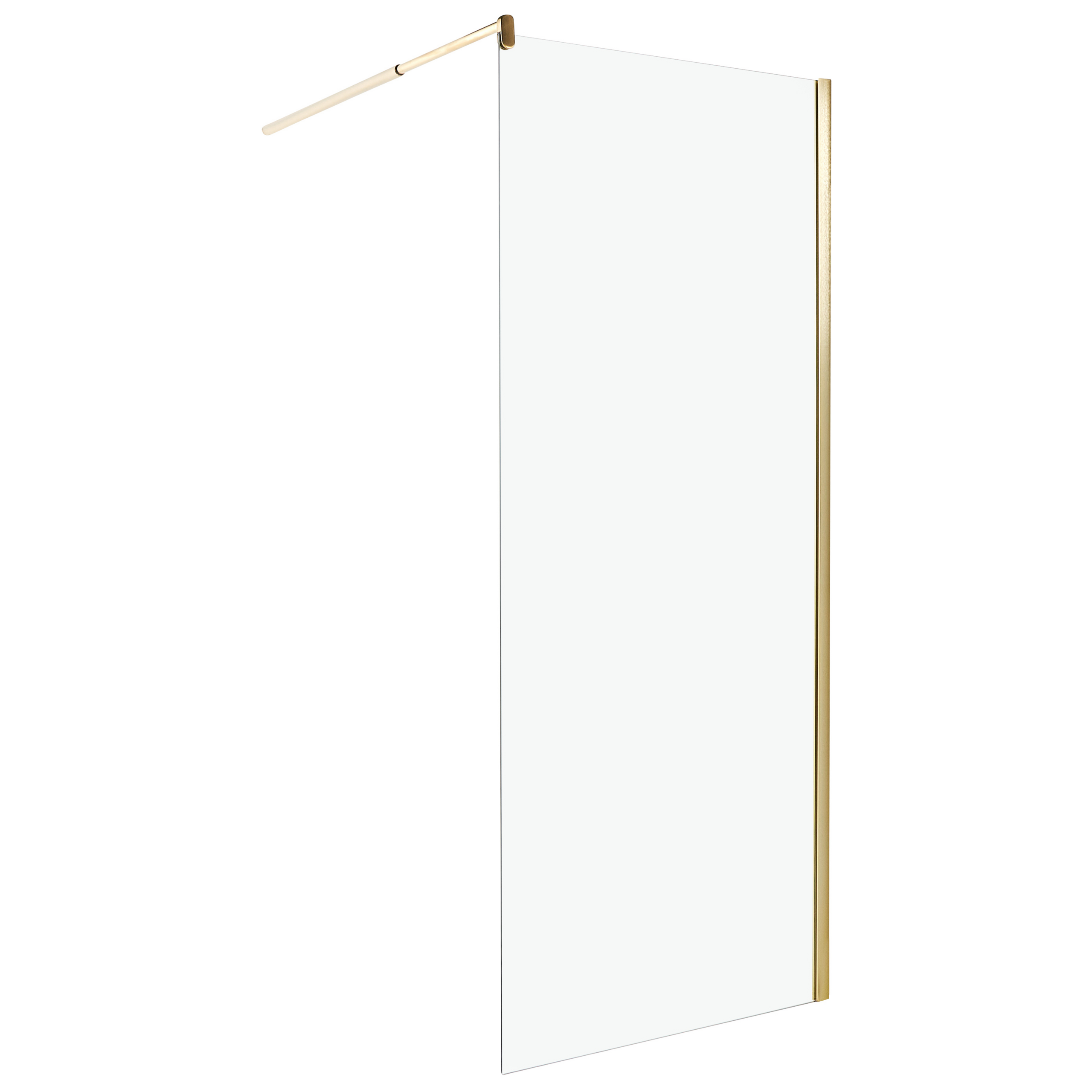 Duschskärm AHAUS 800 x 1900 mm Guld