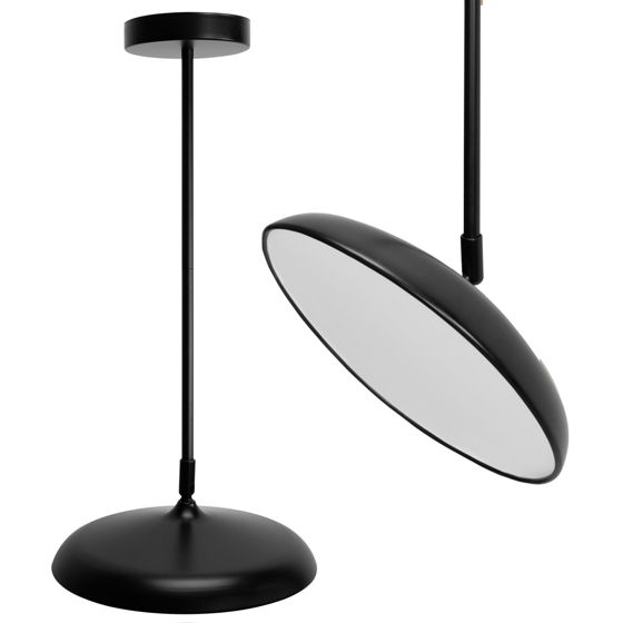 TOOLIGHT hängande taklampa LED APP1280-CP Svart 25x25x63cm